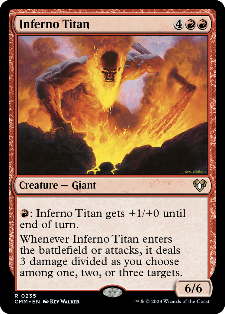 Inferno Titan [Commander Masters] - Magic: The Gathering - Card Brawlers | Quebec | Canada |