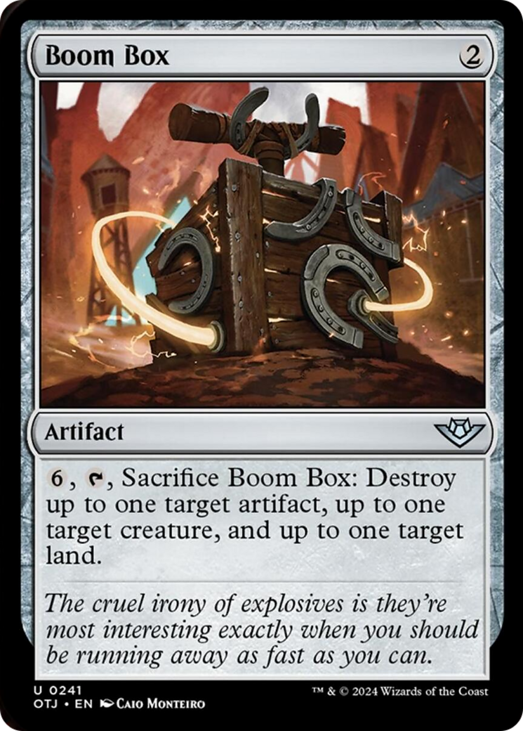 Boom Box [Outlaws of Thunder Junction] - Magic: The Gathering - Card Brawlers | Quebec | Canada |