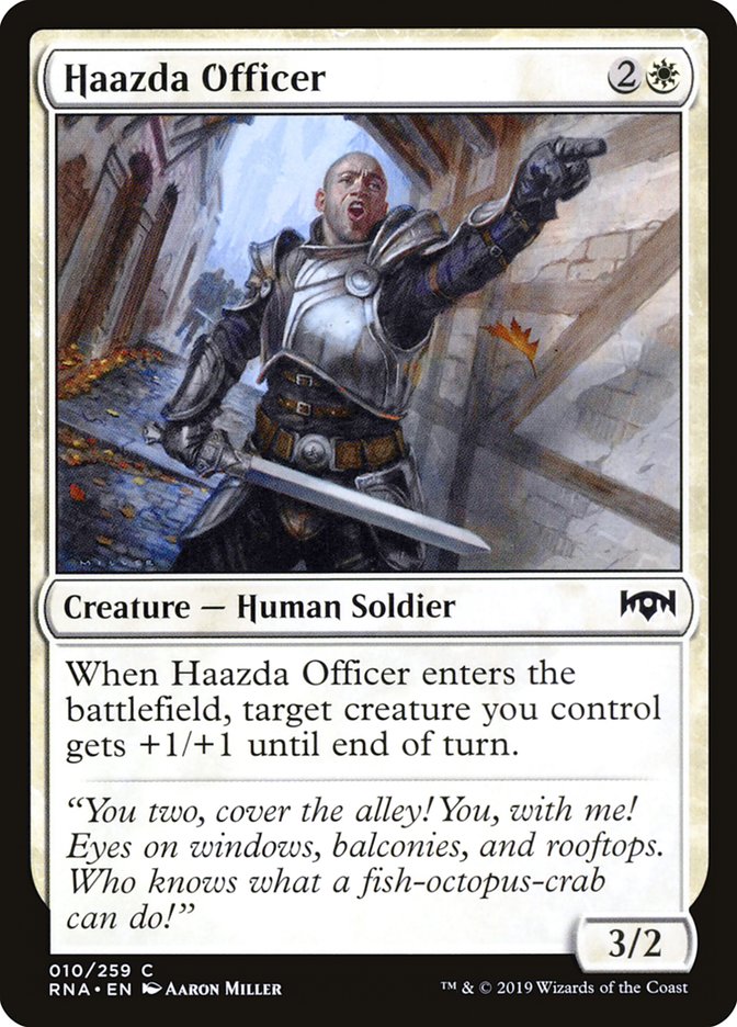 Haazda Officer [Ravnica Allegiance] - Magic: The Gathering - Card Brawlers | Quebec | Canada |