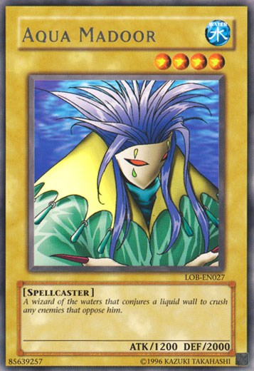 Aqua Madoor [LOB-EN027] Rare - Yu-Gi-Oh! - Card Brawlers | Quebec | Canada |