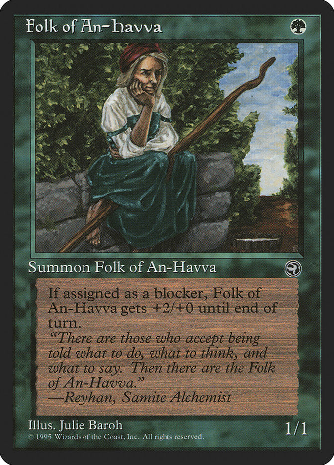 Folk of An-Havva (Reyhan Flavor Text) [Homelands] - Magic: The Gathering - Card Brawlers | Quebec | Canada |