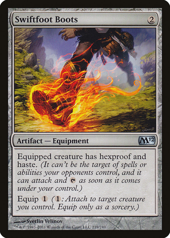 Swiftfoot Boots [Magic 2012] - Magic: The Gathering - Card Brawlers | Quebec | Canada |