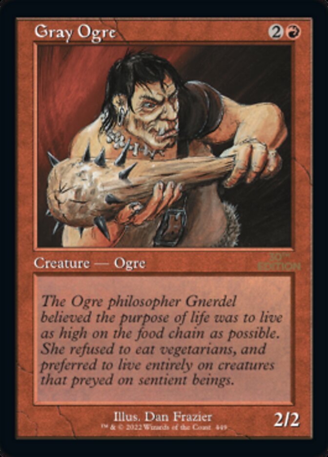 Gray Ogre (Retro) [30th Anniversary Edition] - Magic: The Gathering - Card Brawlers | Quebec | Canada |