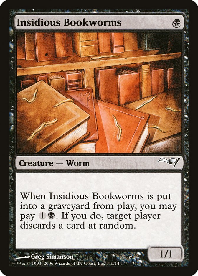 Insidious Bookworms [Coldsnap Theme Decks] - Magic: The Gathering - Card Brawlers | Quebec | Canada |