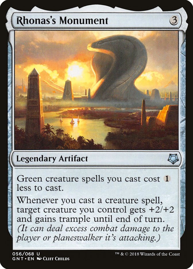 Rhonas's Monument [Game Night 2018] - Magic: The Gathering - Card Brawlers | Quebec | Canada |