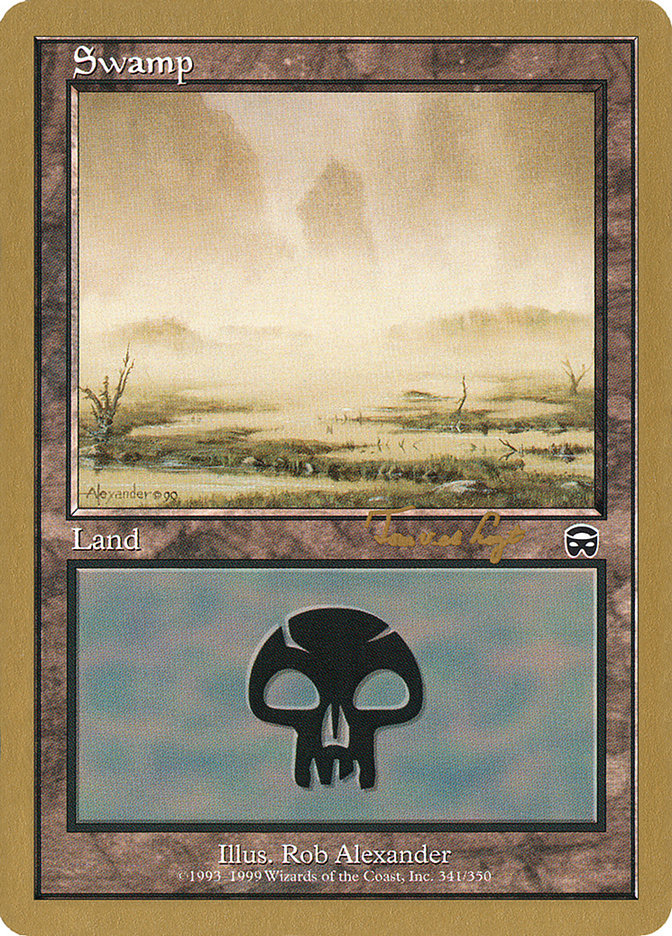 Swamp (tvdl341) (Tom van de Logt) [World Championship Decks 2001] - Magic: The Gathering - Card Brawlers | Quebec | Canada |
