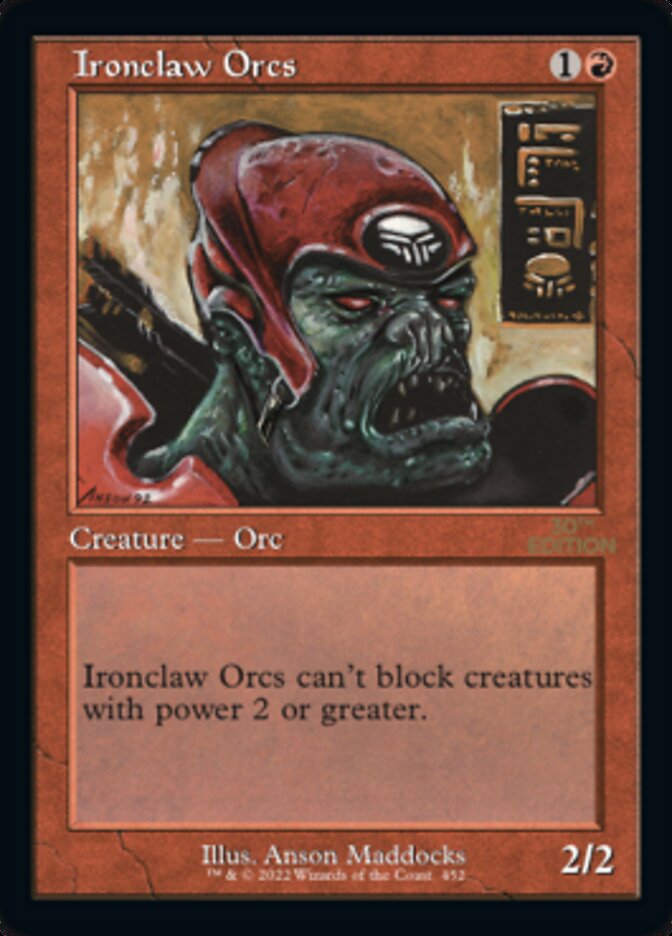 Ironclaw Orcs (Retro) [30th Anniversary Edition] - Magic: The Gathering - Card Brawlers | Quebec | Canada |