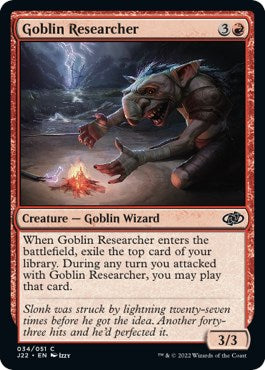 Goblin Researcher [Jumpstart 2022] - Magic: The Gathering - Card Brawlers | Quebec | Canada |