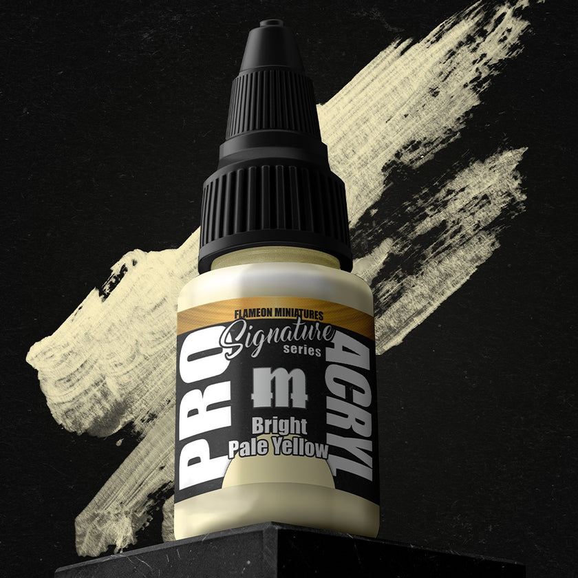PRO Acryl - Paint - S30 - Flameon - Bright Pale Yellow