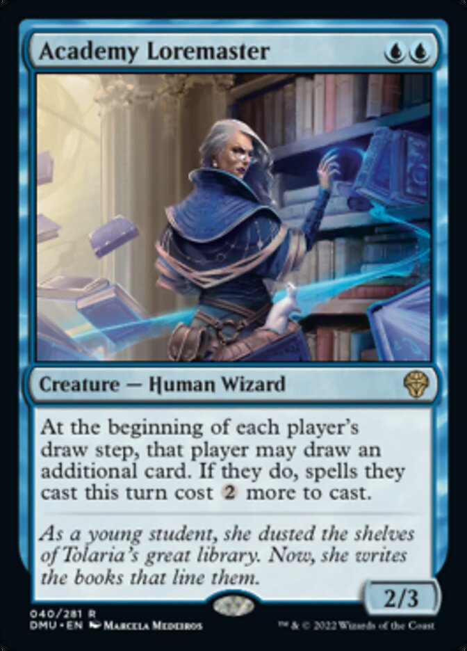 Academy Loremaster [Dominaria United] - Magic: The Gathering - Card Brawlers | Quebec | Canada |