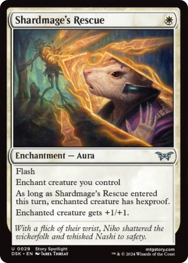 Shardmage's Rescue [Duskmourn: House of Horror] - Magic: The Gathering - Card Brawlers | Quebec | Canada |