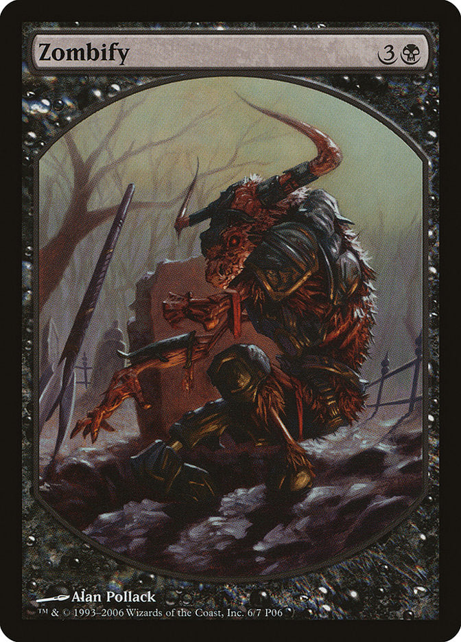 Zombify [Magic Player Rewards 2006] - Magic: The Gathering - Card Brawlers | Quebec | Canada |