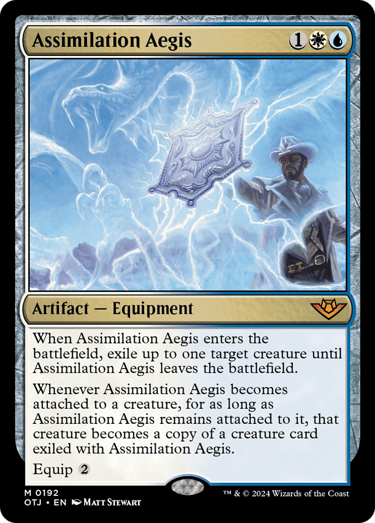 Assimilation Aegis [Outlaws of Thunder Junction] - Magic: The Gathering - Card Brawlers | Quebec | Canada |