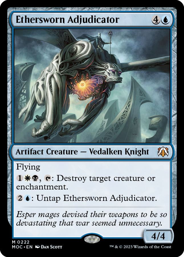 Ethersworn Adjudicator [March of the Machine Commander] - Magic: The Gathering - Card Brawlers | Quebec | Canada |