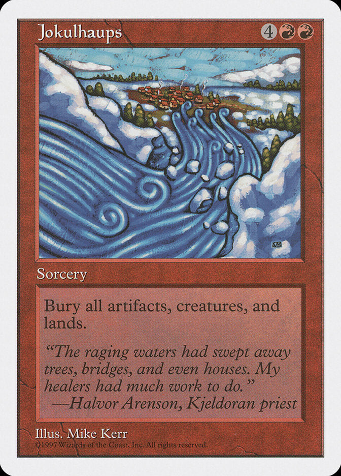 Jokulhaups [Fifth Edition] - Magic: The Gathering - Card Brawlers | Quebec | Canada |