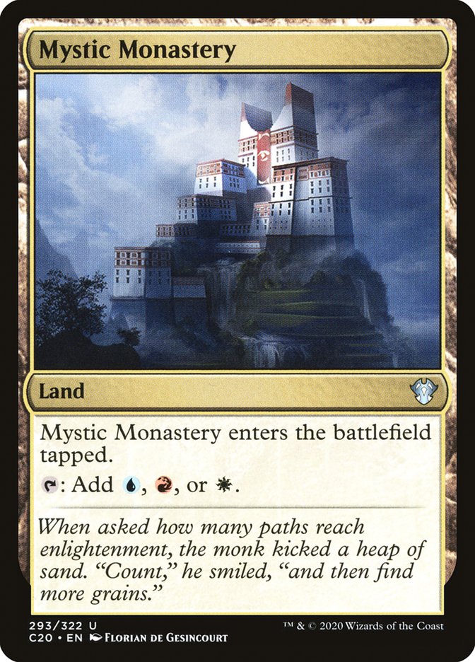 Mystic Monastery [Commander 2020] - Magic: The Gathering - Card Brawlers | Quebec | Canada |