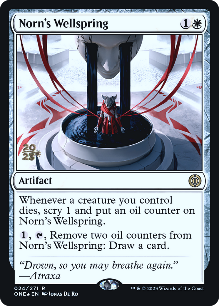 Norn's Wellspring [Phyrexia: All Will Be One Prerelease Promos] - Magic: The Gathering - Card Brawlers | Quebec | Canada |