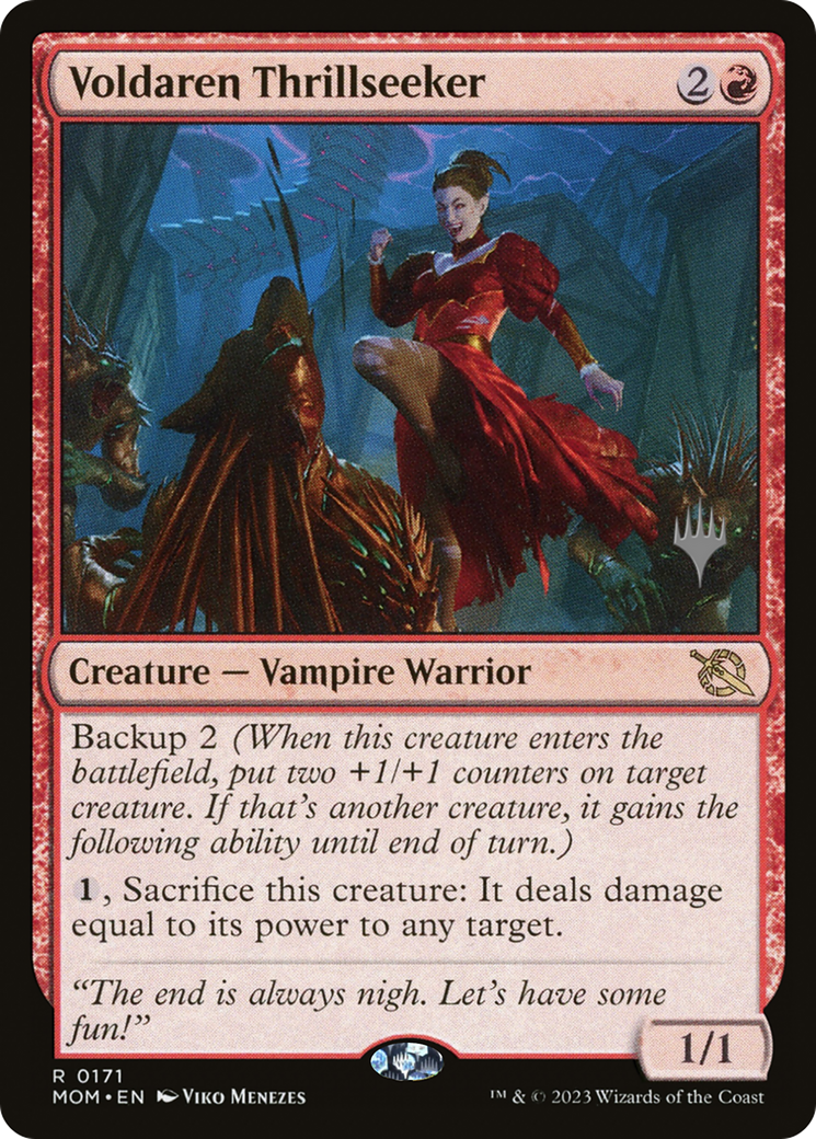 Voldaren Thrillseeker (Promo Pack) [March of the Machine Promos] - Magic: The Gathering - Card Brawlers | Quebec | Canada |