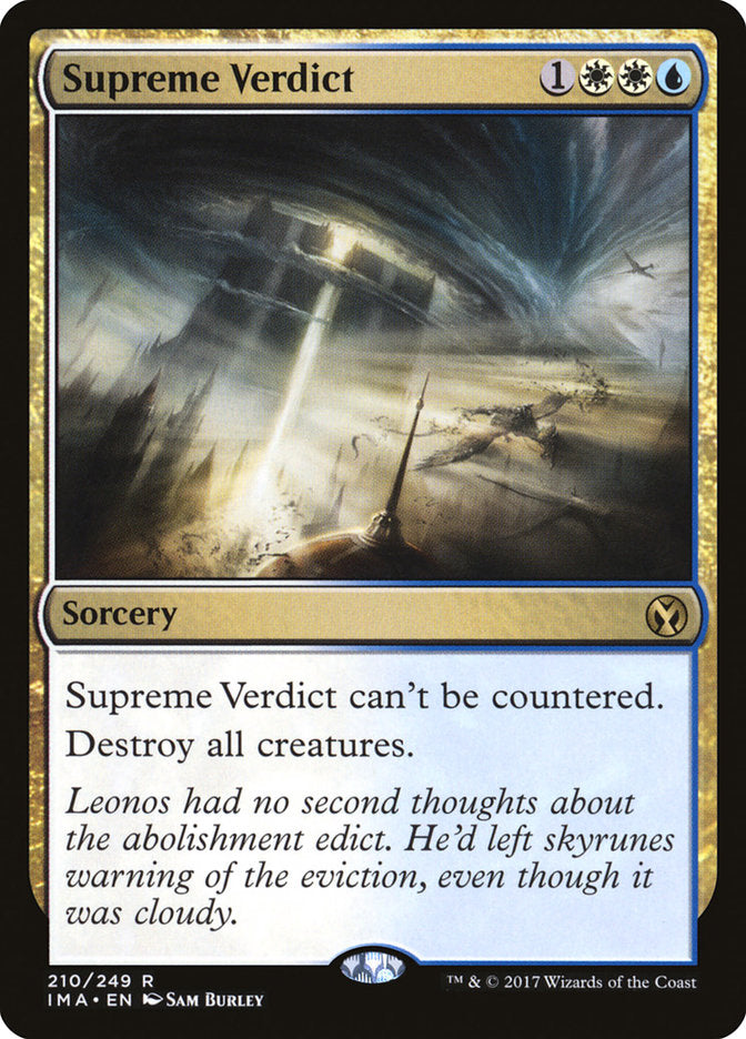 Supreme Verdict [Iconic Masters] - Magic: The Gathering - Card Brawlers | Quebec | Canada |