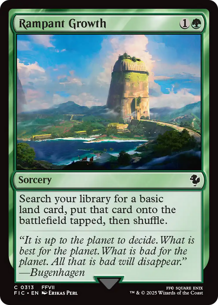 Rampant Growth [FINAL FANTASY Commander] - Magic: The Gathering - Card Brawlers | Quebec | Canada |