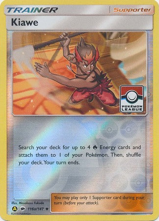 Kiawe (116a/147) [League & Championship Cards] - Pokémon - Card Brawlers | Quebec | Canada |