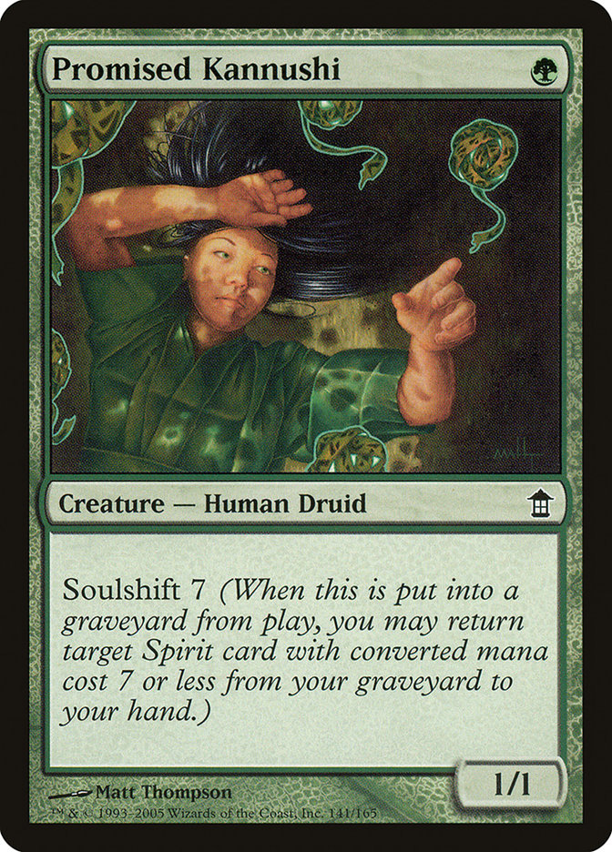 Promised Kannushi [Saviors of Kamigawa] - Magic: The Gathering - Card Brawlers | Quebec | Canada |