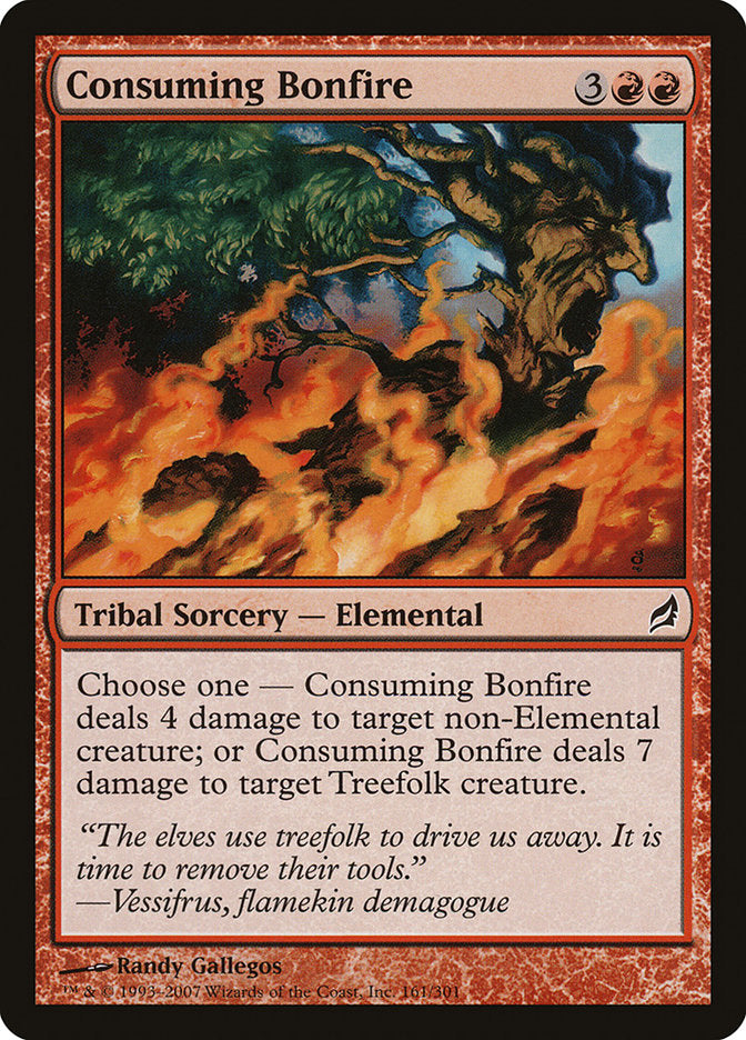 Consuming Bonfire [Lorwyn] - Magic: The Gathering - Card Brawlers | Quebec | Canada |