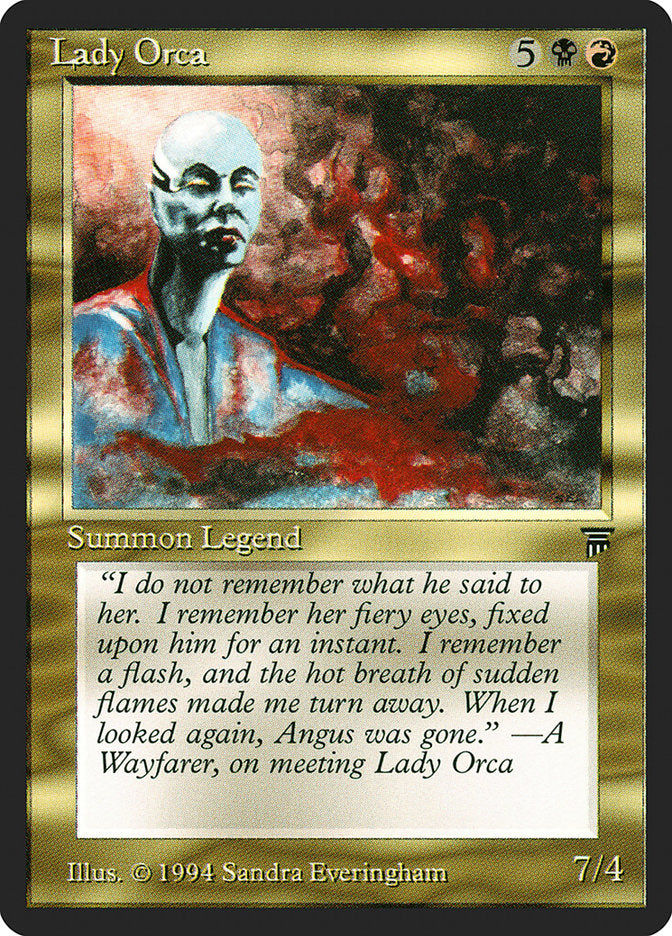 Lady Orca [Legends] - Magic: The Gathering - Card Brawlers | Quebec | Canada |