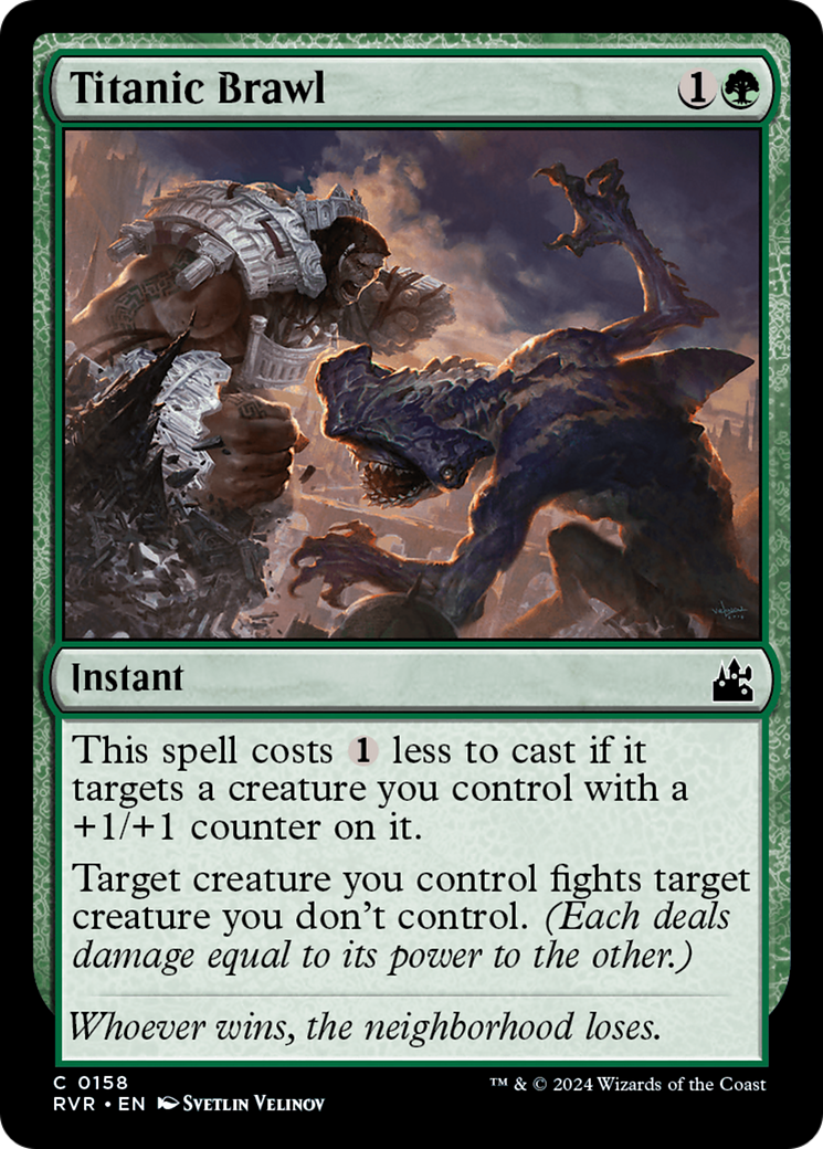 Titanic Brawl [Ravnica Remastered] - Magic: The Gathering - Card Brawlers | Quebec | Canada |