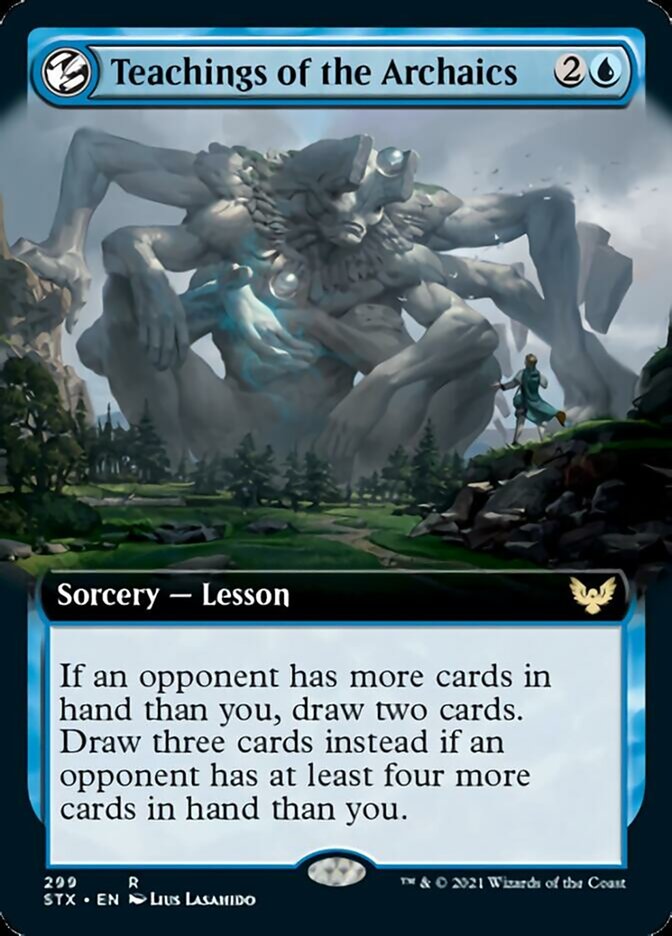 Teachings of the Archaics (Extended Art) [Strixhaven: School of Mages] - Magic: The Gathering - Card Brawlers | Quebec | Canada |