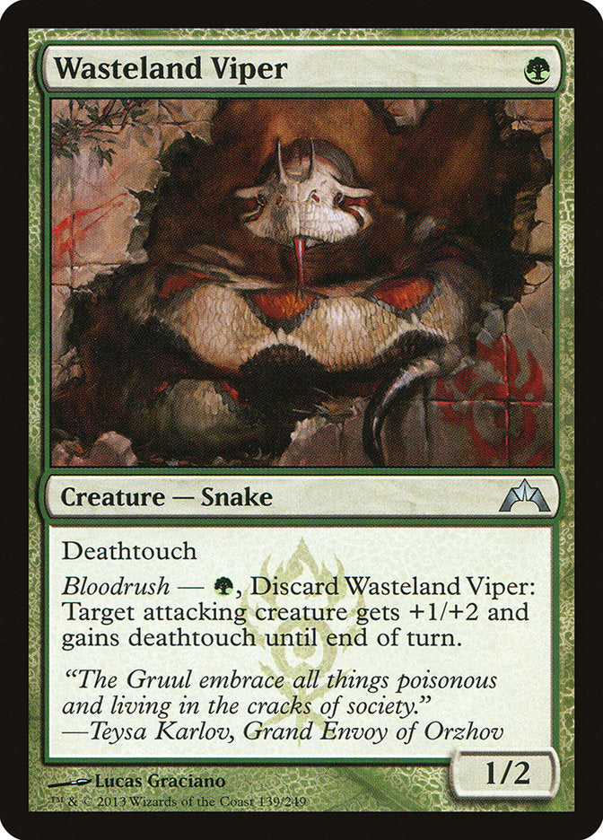 Wasteland Viper [Gatecrash] - Magic: The Gathering - Card Brawlers | Quebec | Canada |