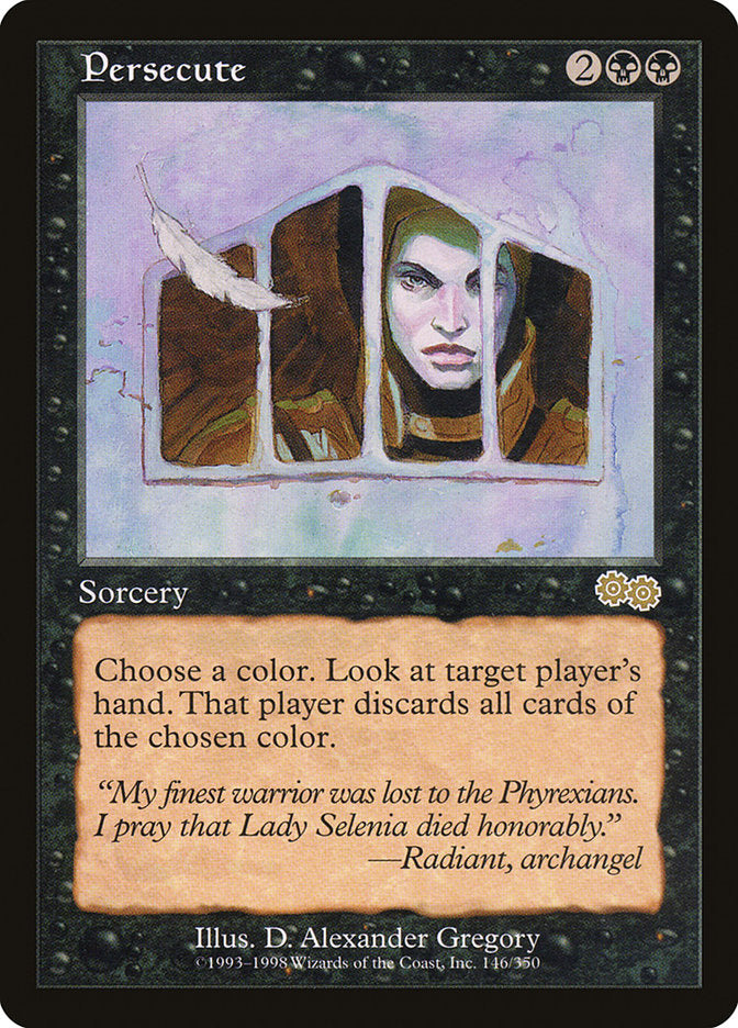 Persecute [Urza's Saga] - Magic: The Gathering - Card Brawlers | Quebec | Canada |