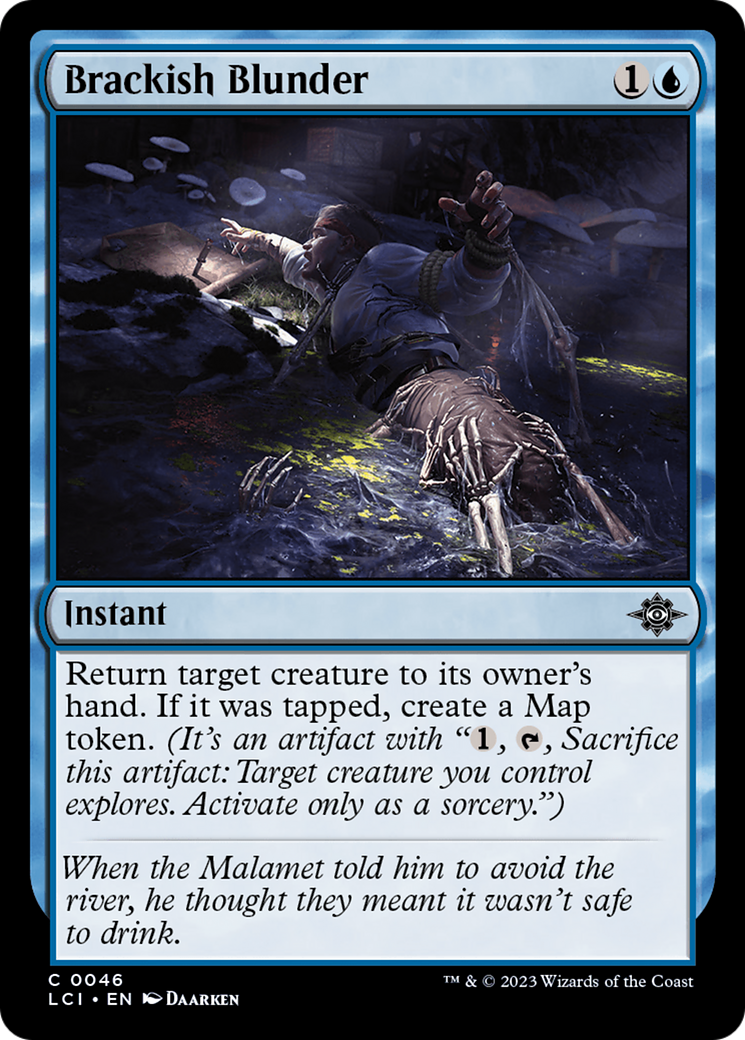 Brackish Blunder [The Lost Caverns of Ixalan] - Magic: The Gathering - Card Brawlers | Quebec | Canada |