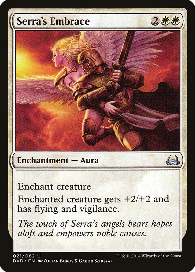 Serra's Embrace (Divine vs. Demonic) [Duel Decks Anthology] - Magic: The Gathering - Card Brawlers | Quebec | Canada |
