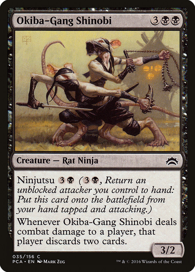 Okiba-Gang Shinobi [Planechase Anthology] - Magic: The Gathering - Card Brawlers | Quebec | Canada |
