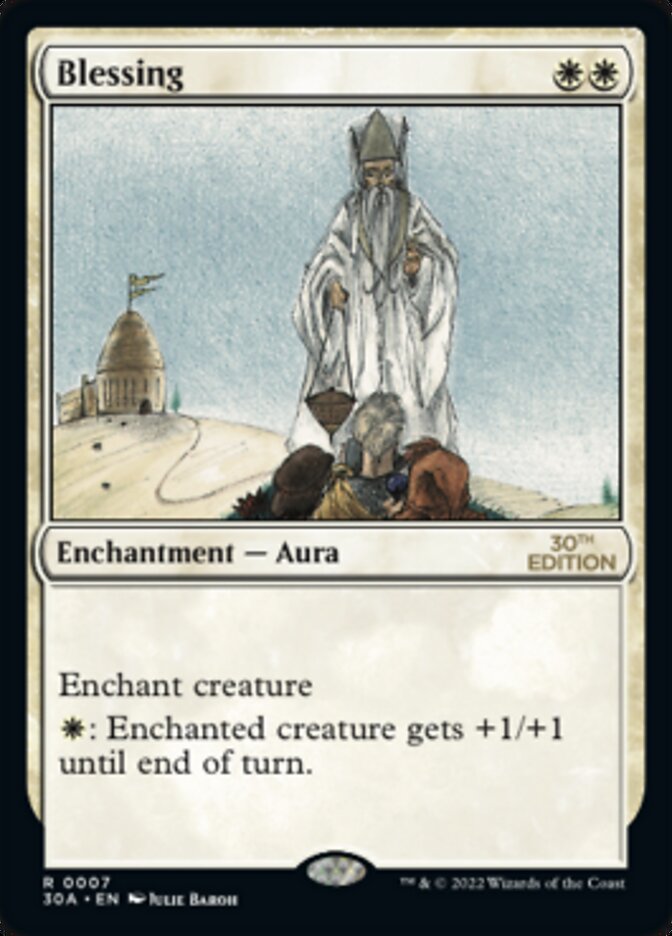 Blessing [30th Anniversary Edition] - Magic: The Gathering - Card Brawlers | Quebec | Canada |