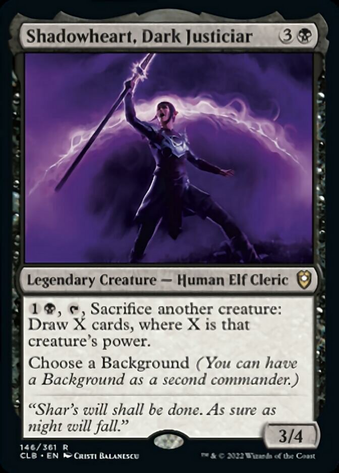 Shadowheart, Dark Justiciar [Commander Legends: Battle for Baldur's Gate] - Magic: The Gathering - Card Brawlers | Quebec | Canada |