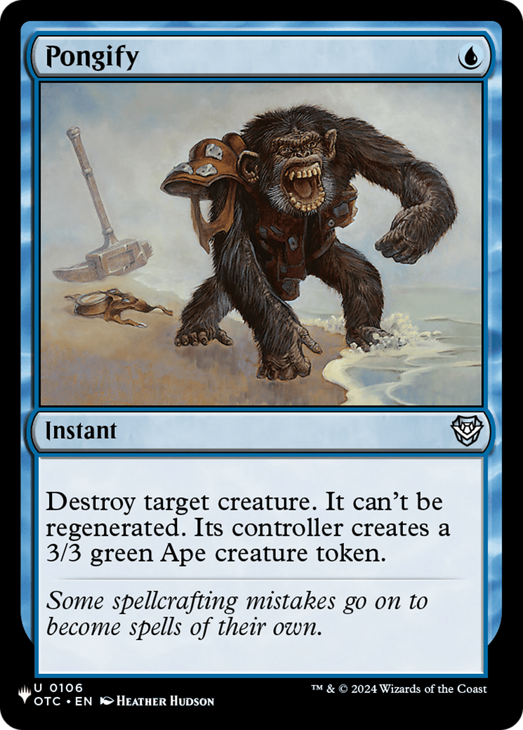Pongify (OTC) [The List] - Magic: The Gathering - Card Brawlers | Quebec | Canada |