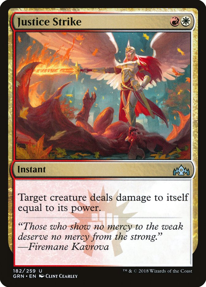 Justice Strike [Guilds of Ravnica] - Magic: The Gathering - Card Brawlers | Quebec | Canada |
