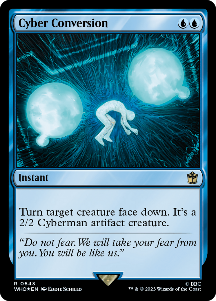 Cyber Conversion (Surge Foil) [Doctor Who] - Magic: The Gathering - Card Brawlers | Quebec | Canada |