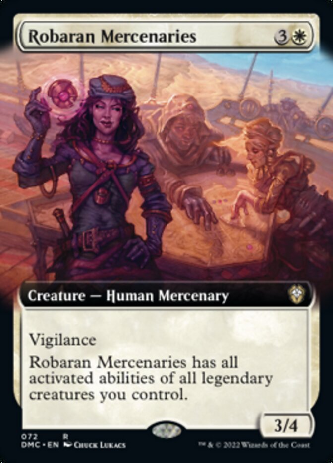 Robaran Mercenaries (Extended Art) [Dominaria United Commander] - Magic: The Gathering - Card Brawlers | Quebec | Canada |