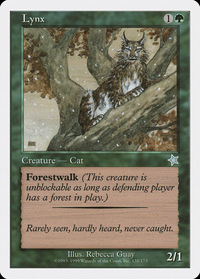 Lynx [Starter 1999] - Magic: The Gathering - Card Brawlers | Quebec | Canada |