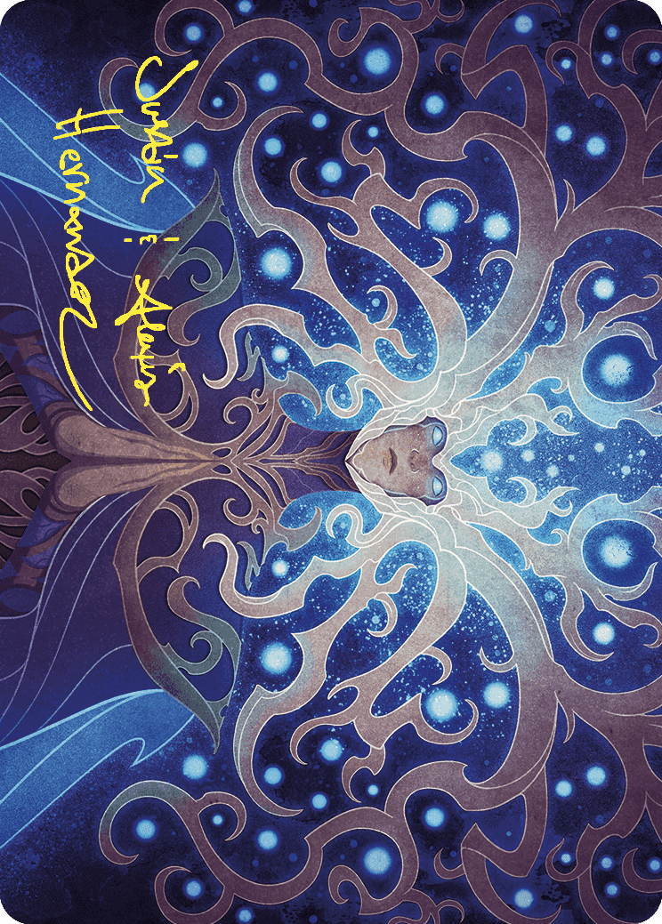 Omniscience Art Card (Gold-Stamped Signature) [Wilds of Eldraine Art Series] - Magic: The Gathering - Card Brawlers | Quebec | Canada |