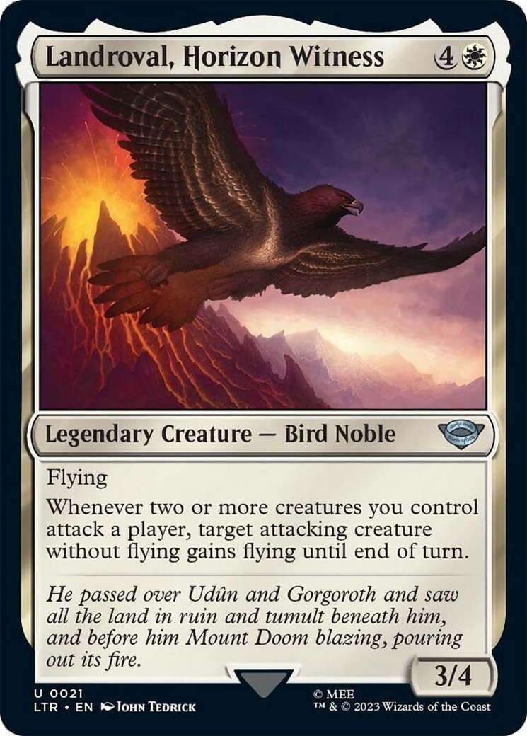 Landroval, Horizon Witness [The Lord of the Rings: Tales of Middle-Earth] - Magic: The Gathering - Card Brawlers | Quebec | Canada |