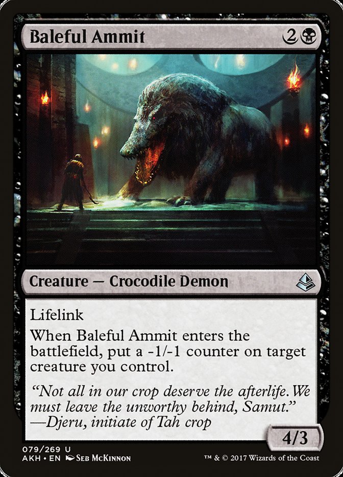 Baleful Ammit [Amonkhet] - Magic: The Gathering - Card Brawlers | Quebec | Canada |