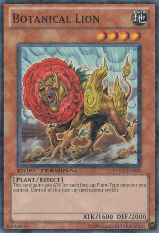 Botanical Lion [DT04-EN009] Common - Yu-Gi-Oh! - Card Brawlers | Quebec | Canada |