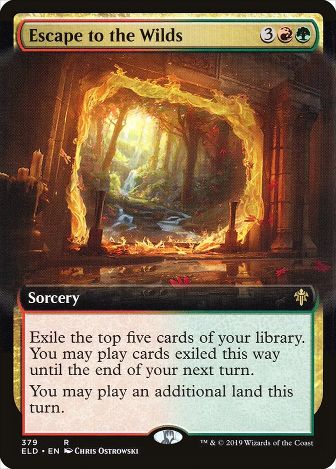 Escape to the Wilds (Extended Art) [Throne of Eldraine] - Magic: The Gathering - Card Brawlers | Quebec | Canada |