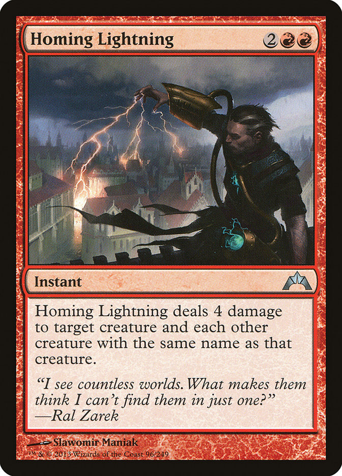 Homing Lightning [Gatecrash] - Magic: The Gathering - Card Brawlers | Quebec | Canada |