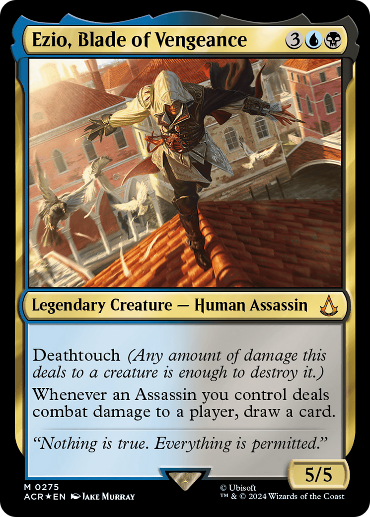 Ezio, Blade of Vengeance [Assassin's Creed] - Magic: The Gathering - Card Brawlers | Quebec | Canada |