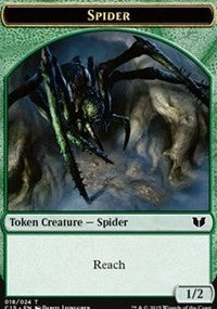 Spider // Wolf Double-Sided Token [Commander 2015 Tokens] - Magic: The Gathering - Card Brawlers | Quebec | Canada |